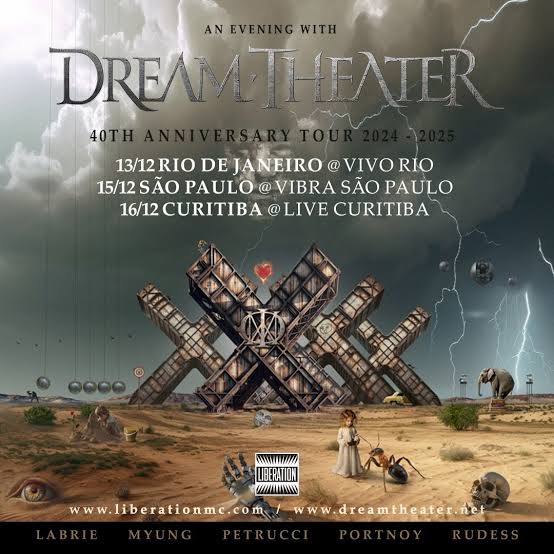 Transporte show Dream Theater 15/12