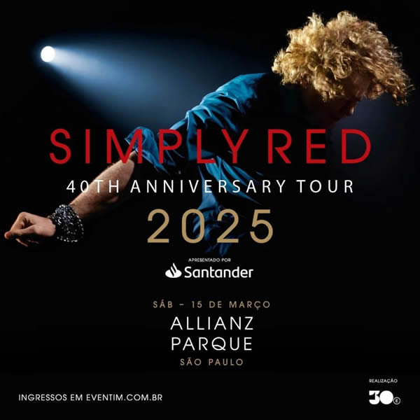 Transporte show Simply Red 15/03