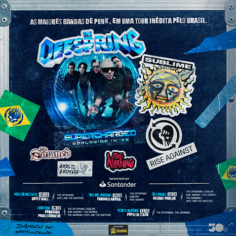 Transporte show The Offspring 08/03